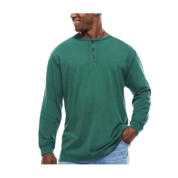 The Foundry Supply Co. Suede Henley Parochial 2XL - Picture 1 of 1